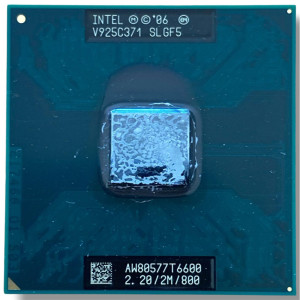 İntel Core 2 Duo T6600 2.20Ghz 800 Mhz Notebook İşlemci - SLGF5