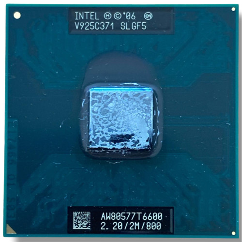 İntel Core 2 Duo T6600 2.20Ghz 800 Mhz Notebook İşlemci - SLGF5
