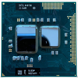 İntel i5 460M, 3M Önbellek 2.53 GHz - PGA988 - Model : SLBZW