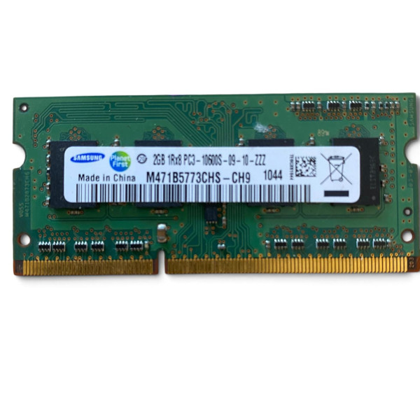 Samsung 2GB, DDR3 1333 MHz Notebook RAM | M471B5773CHS-CH9 | Laptop Bellek